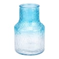 thumbnail image 1 of Unique Bargains Modern Geometric Wide Mouth Thickened Flower Vase Blue 5.3"x5.3"x8.3", 1 of 5