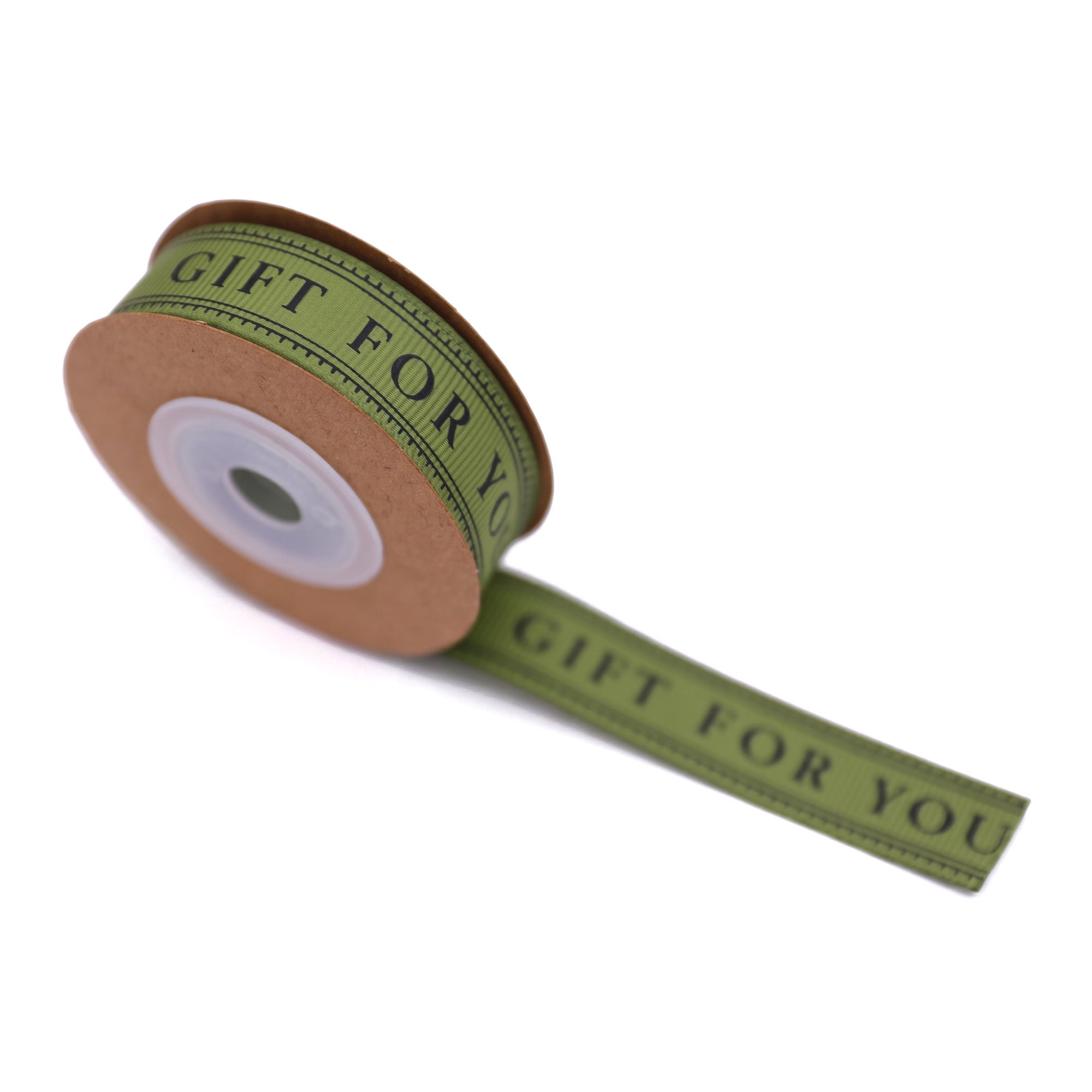Unique Bargains Gift Wrapping Ribbon for Multi-Purpose Crafts and Creative Projects Green