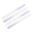 thumbnail image 1 of Unique Bargains Glass Double-sided Nail File Manicure Tool 4 Pcs Light Purple, 1 of 6