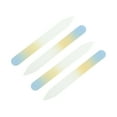 thumbnail image 1 of Unique Bargains Glass Multifunctional Nail File Manicure Tool Small 4 Pcs Blue Yellow, 1 of 6