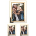 thumbnail image 1 of Unique Bargains Glass Picture Frame for Tabletop Display for Classy Home Decor Gold -3Pcs 4x6, 1 of 6