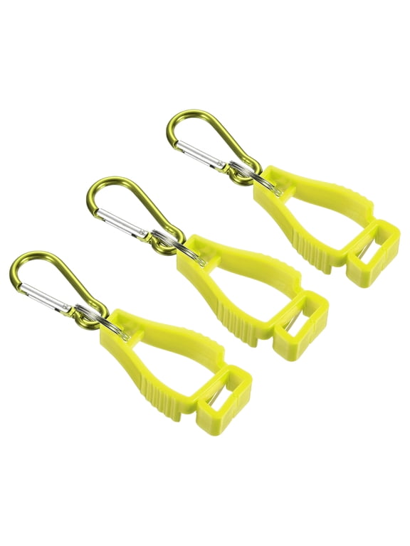 Glove Keeper Gloves Grabber Clip Holder Hanger Yellow
