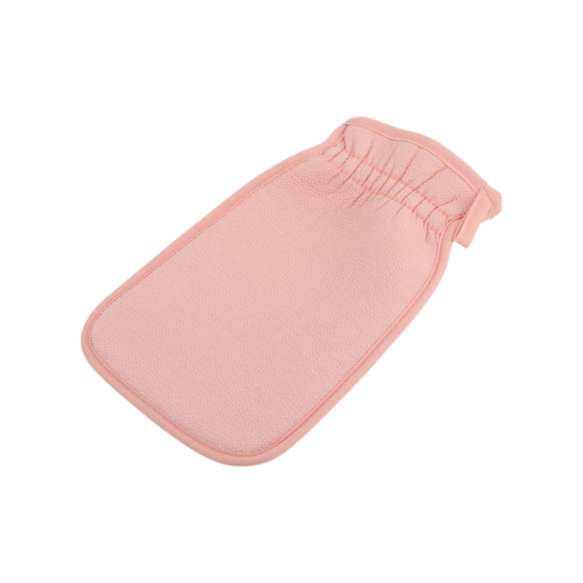 Unique Bargains Gloves Bath Towel for Shower Room 14x24cm 1 Pc Pink