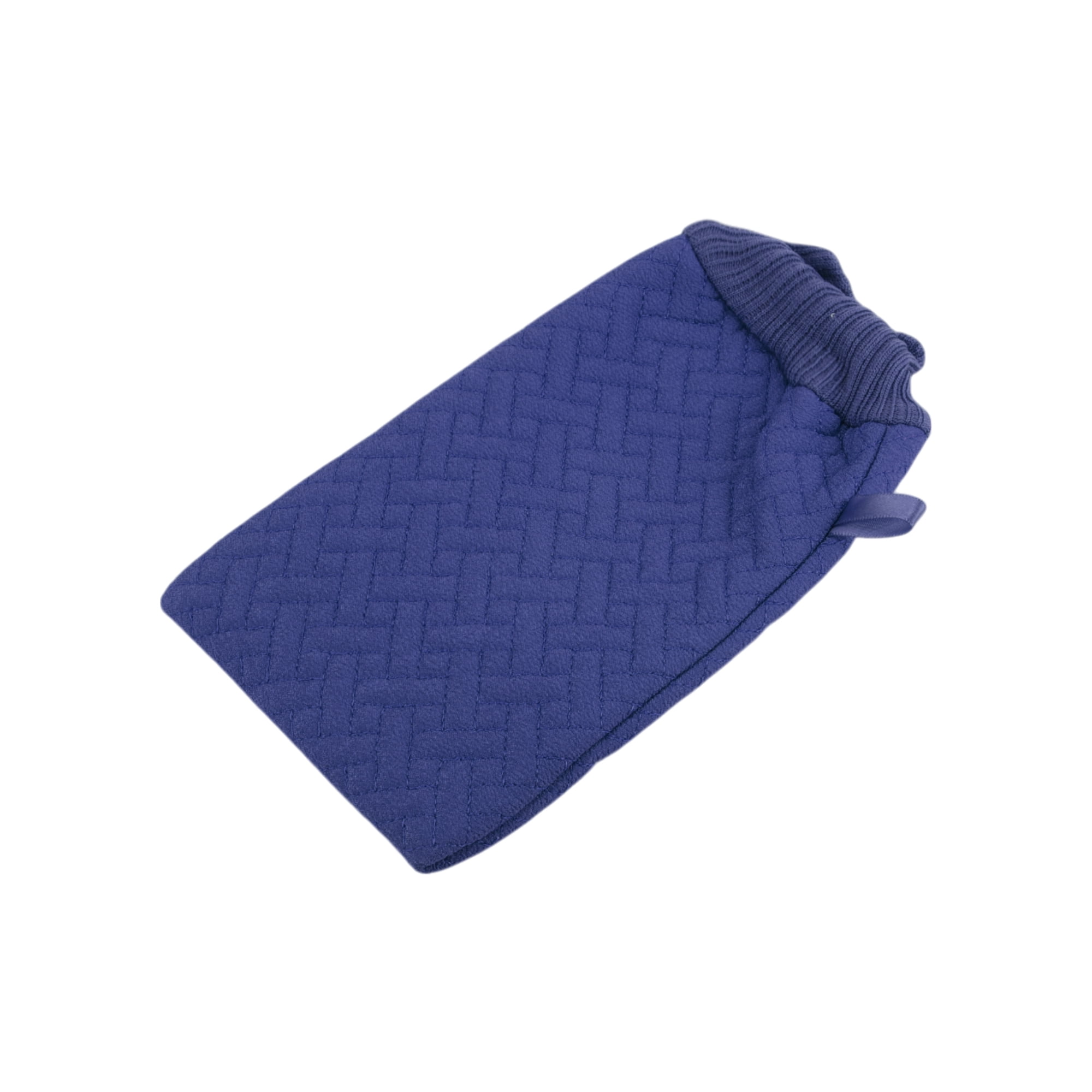 Unique Bargains Gloves Bath Towel for bathroom 14x24cm 1 Pc Navy Blue