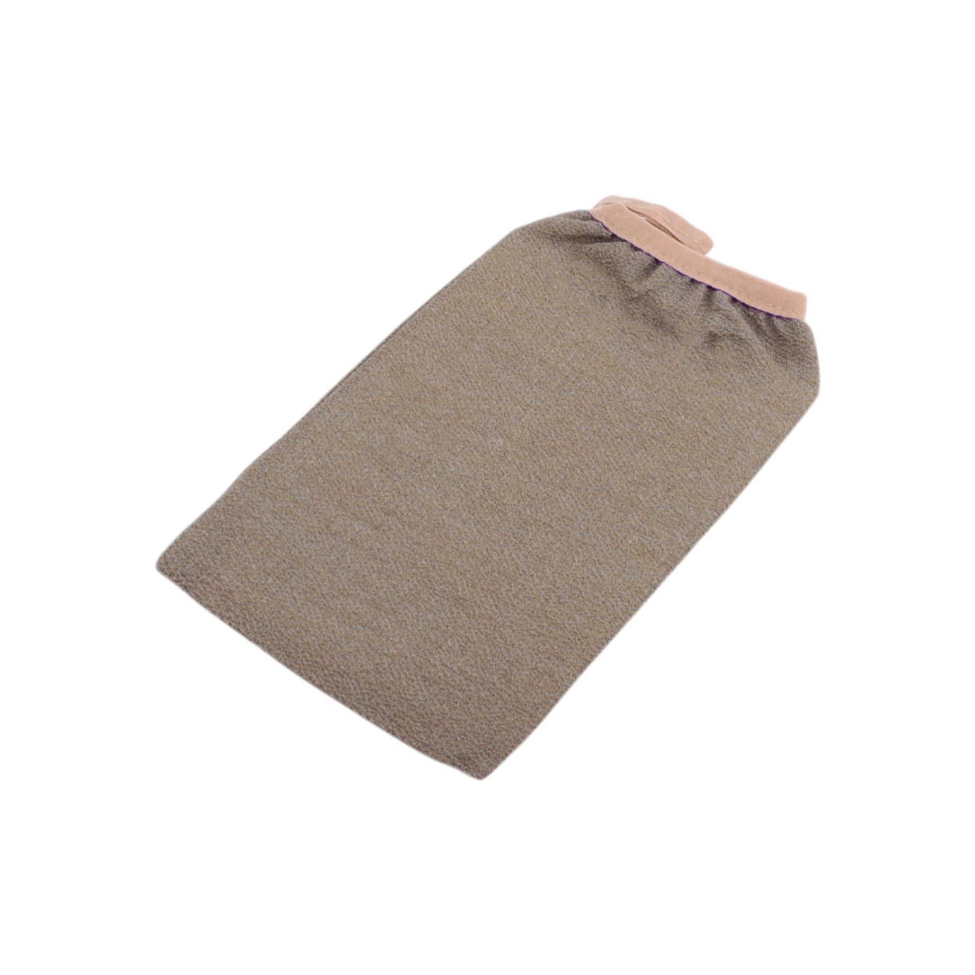 Unique Bargains Gloves Bath Towel for bathroom 5.12"x7.28" 1 Pc Brown