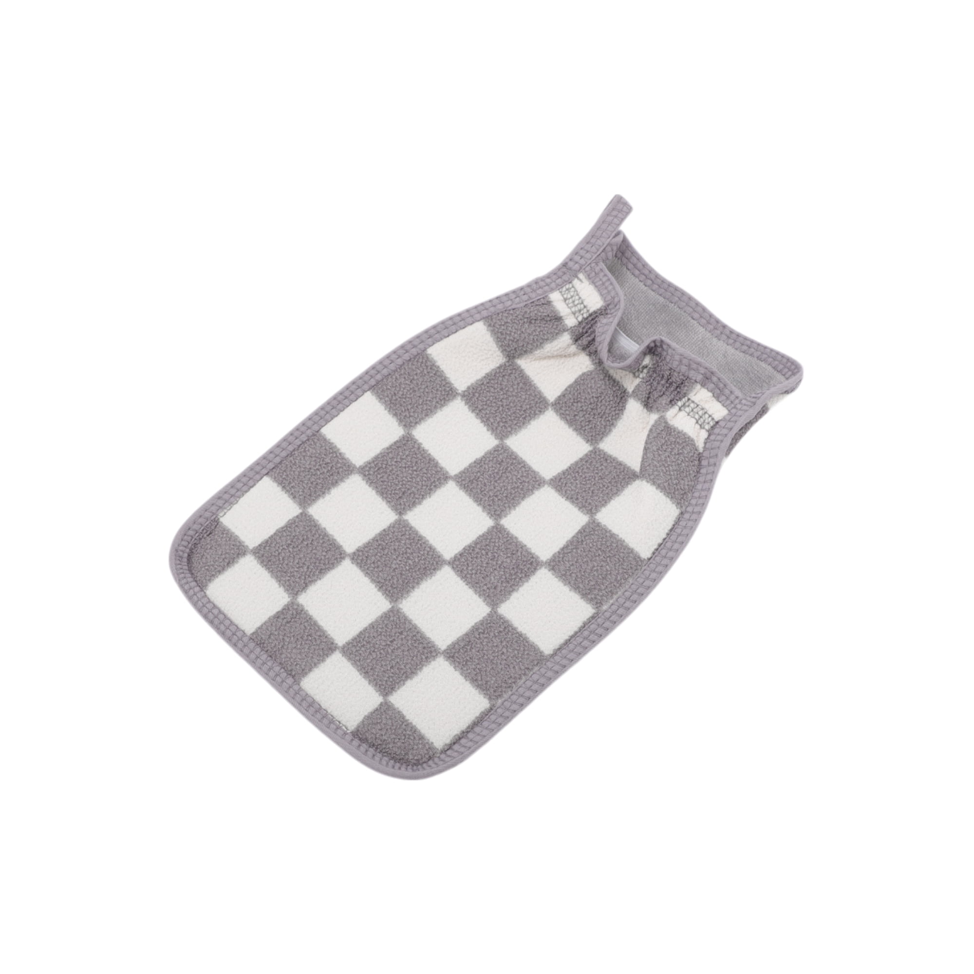Unique Bargains Gloves Bath Towel for bathroom 5.51"x9.45" 1 Pc Gray