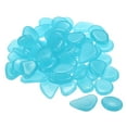 thumbnail image 1 of Unique Bargains Glow Rocks Luminous Stones Decor for Potted Plant Fish Tank Blue, 1 of 7