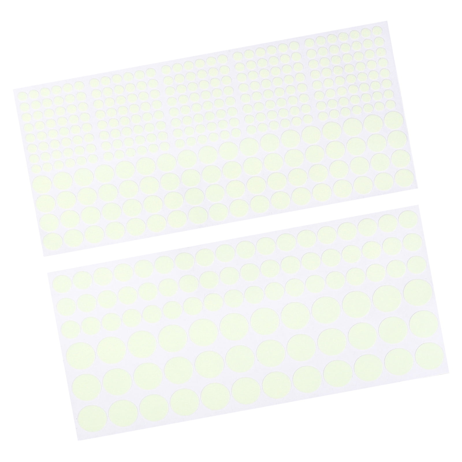 Unique Bargains Glow in the Dark Tape Dots for Home and Office Decoration Light Green