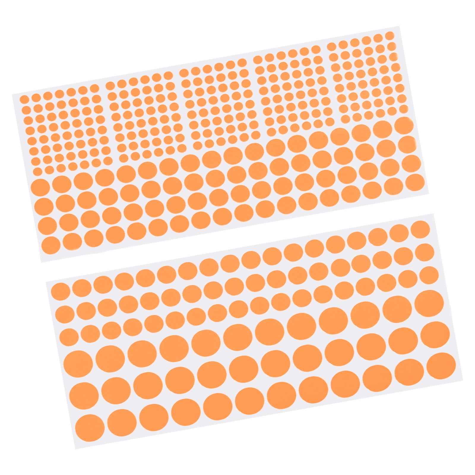 Unique Bargains Glow in the Dark Tape Dots for Home and Office Decoration Orange