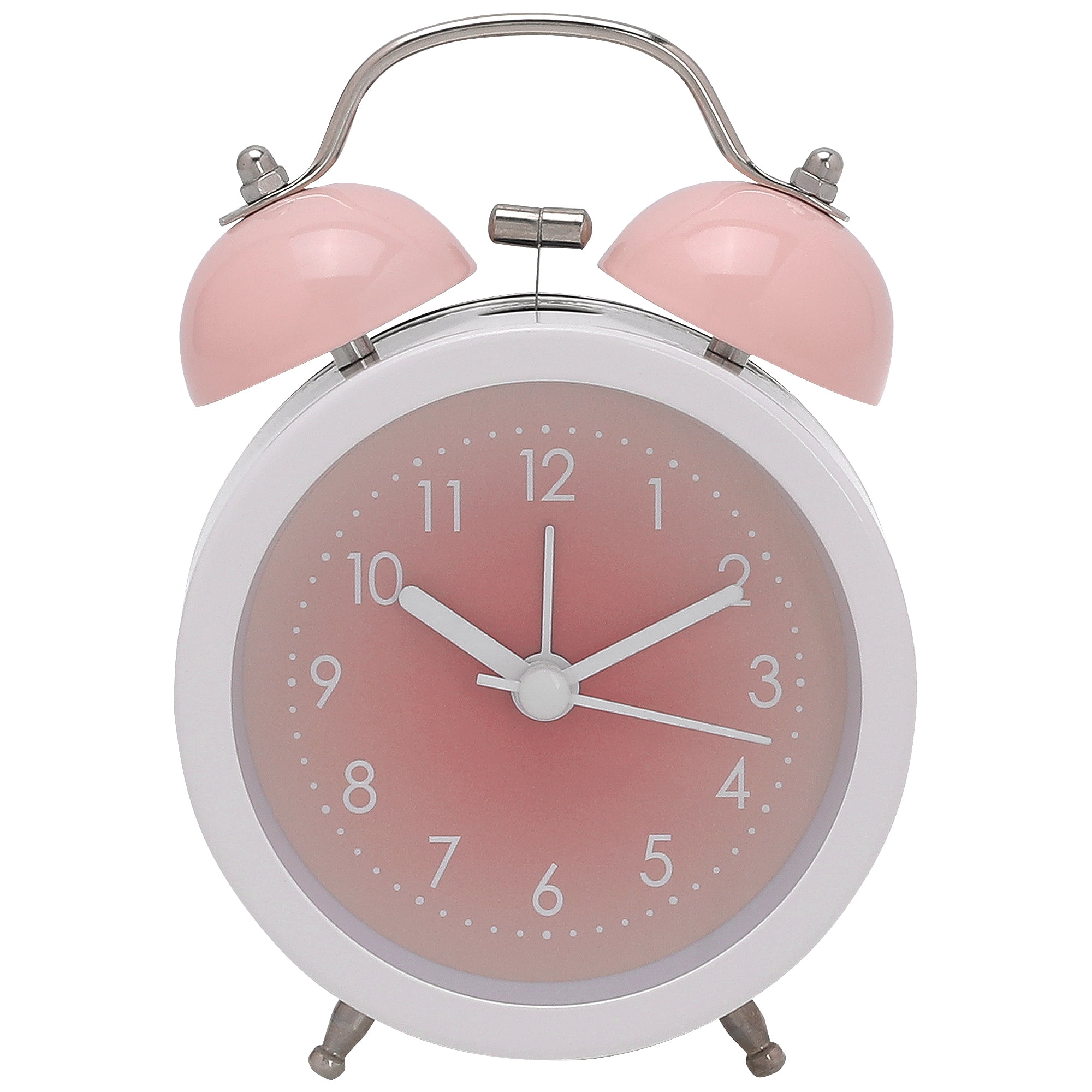Unique Bargains Gradient Colorful Design Loud Clear Alarm Pink 3.3"L x 2.0"W x 5.1"H