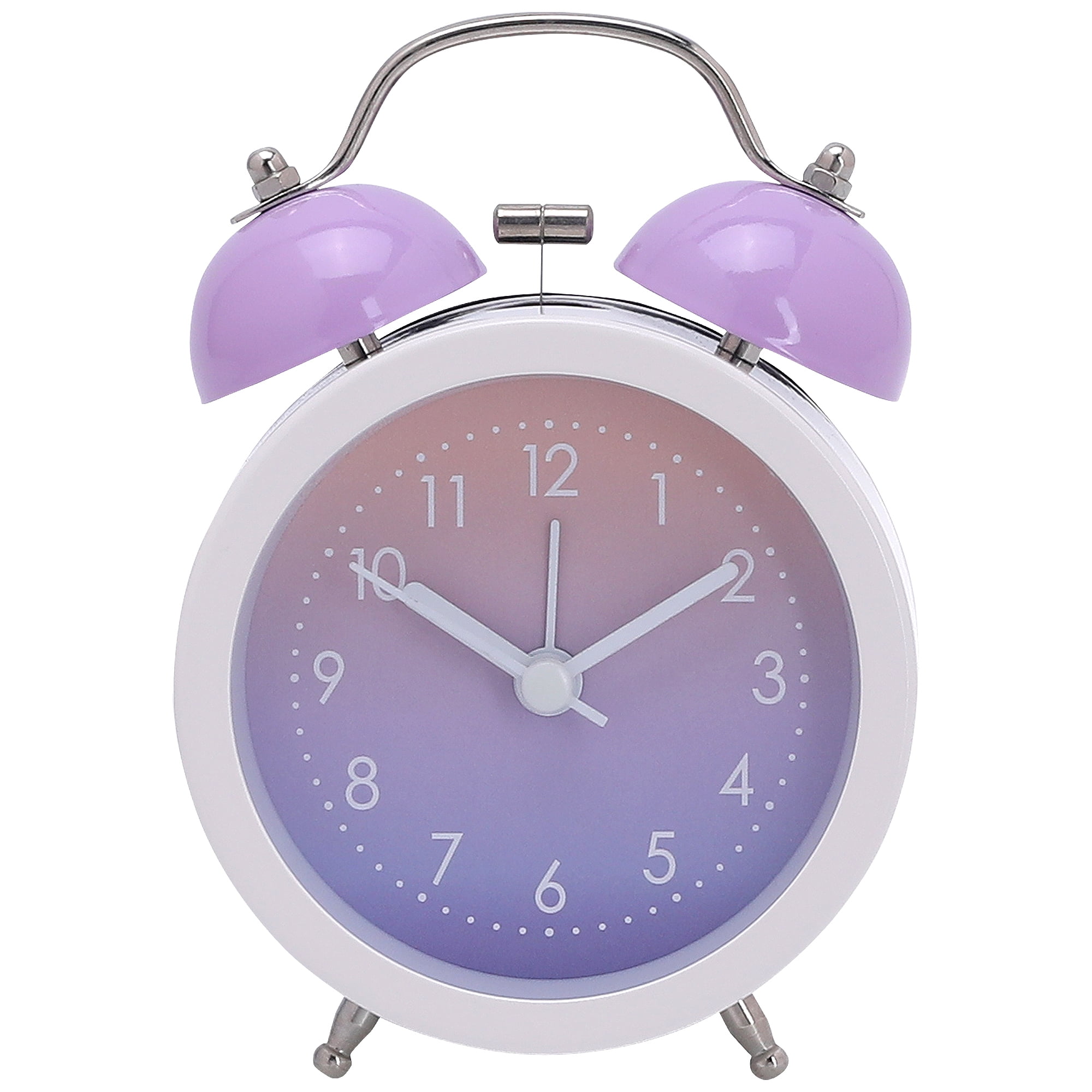 Unique Bargains Gradient Colorful Design Loud Clear Alarm Purple 3.3"L x 2.0"W x 5.1"H