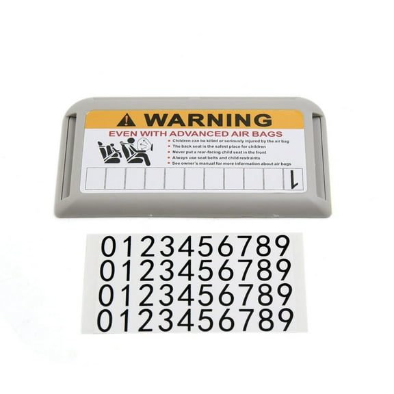 Unique Bargains Gray Car Sun Visor Card Holder Sunshade Storage Clip Pouch Bag Pocket Organizer