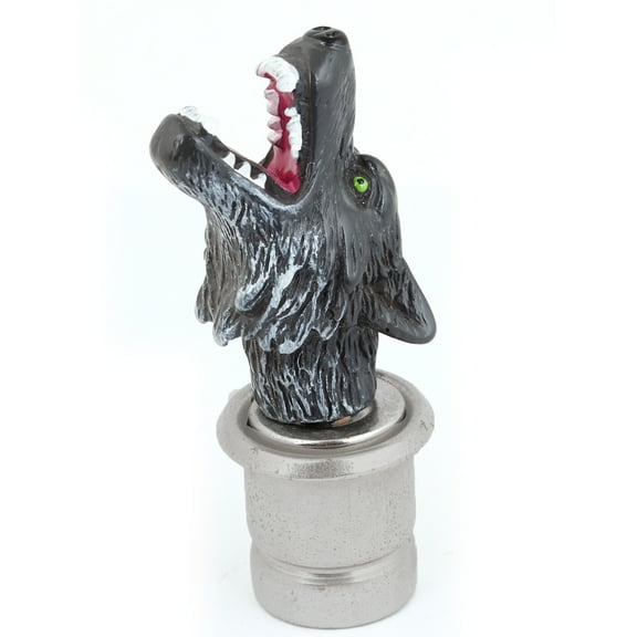 Unique Bargains Gray Plastic Wolf Head Design Vehicle Car  Lighter DC 12V