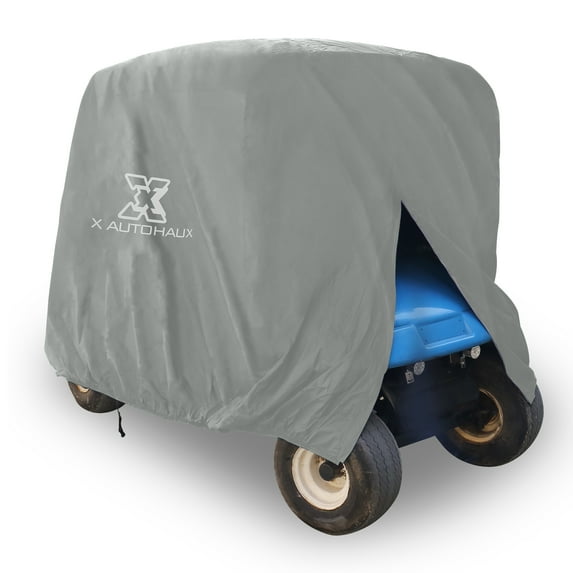 Unique Bargains Waterproof Dustproof Outdoor Golf Cart Protective Sun Rain Cover Gray L