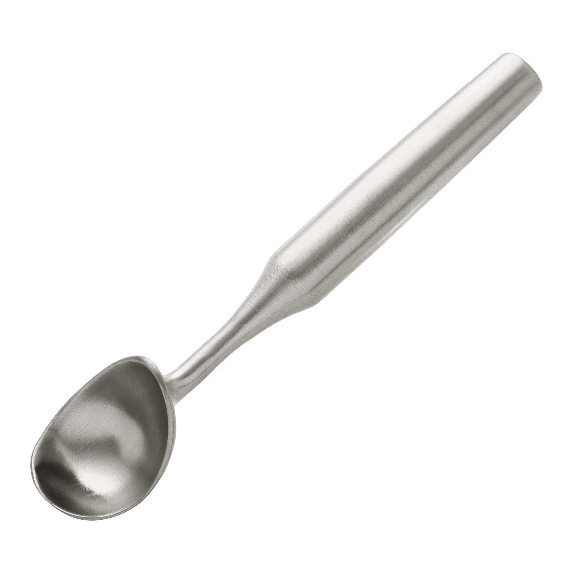 Unique Bargains Great Stainless Steel Ice Cream Scoop with useful Handle Silver