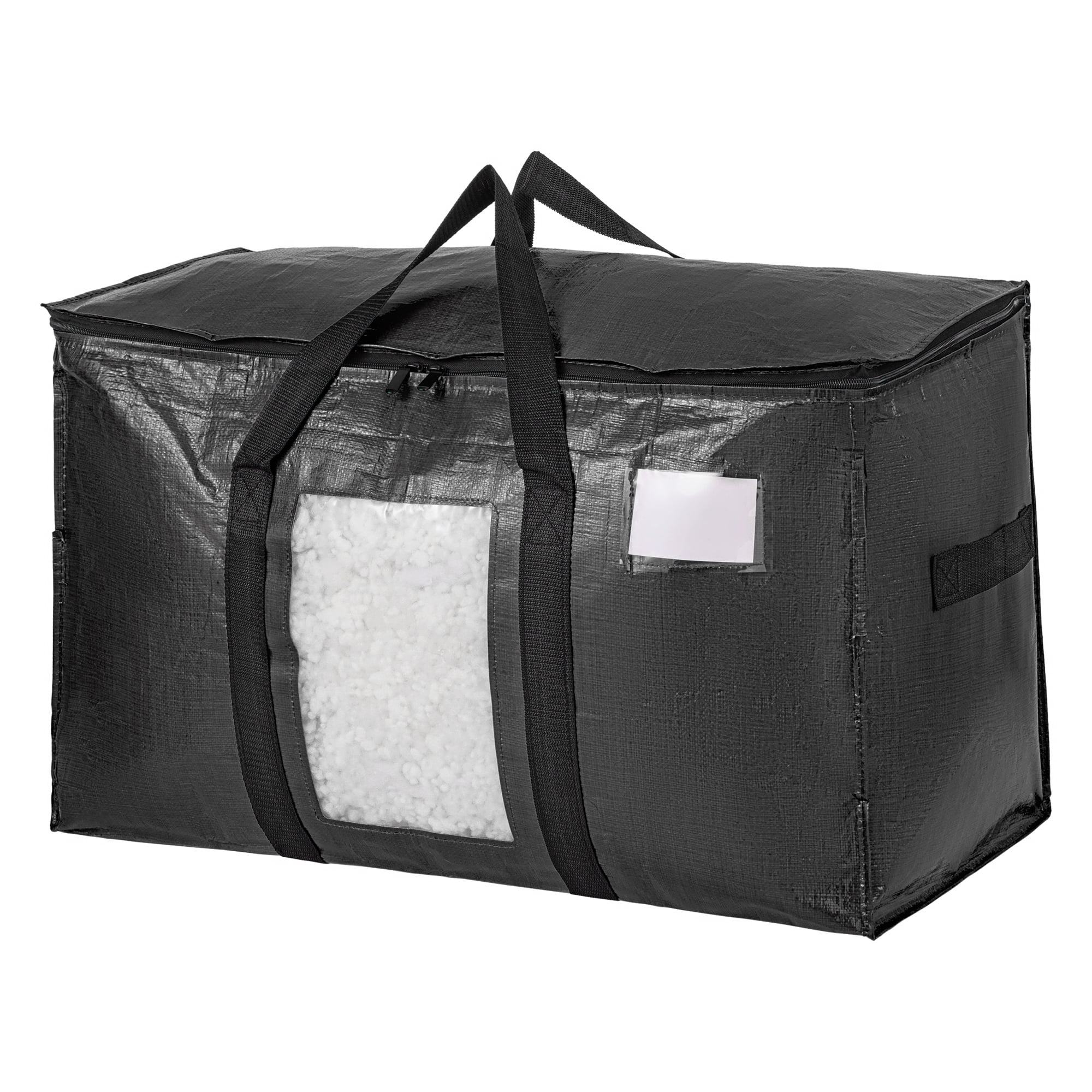 Unique Bargains Storage Bags for and Closet with Handles Black 27.56"x13.78"x16.54"