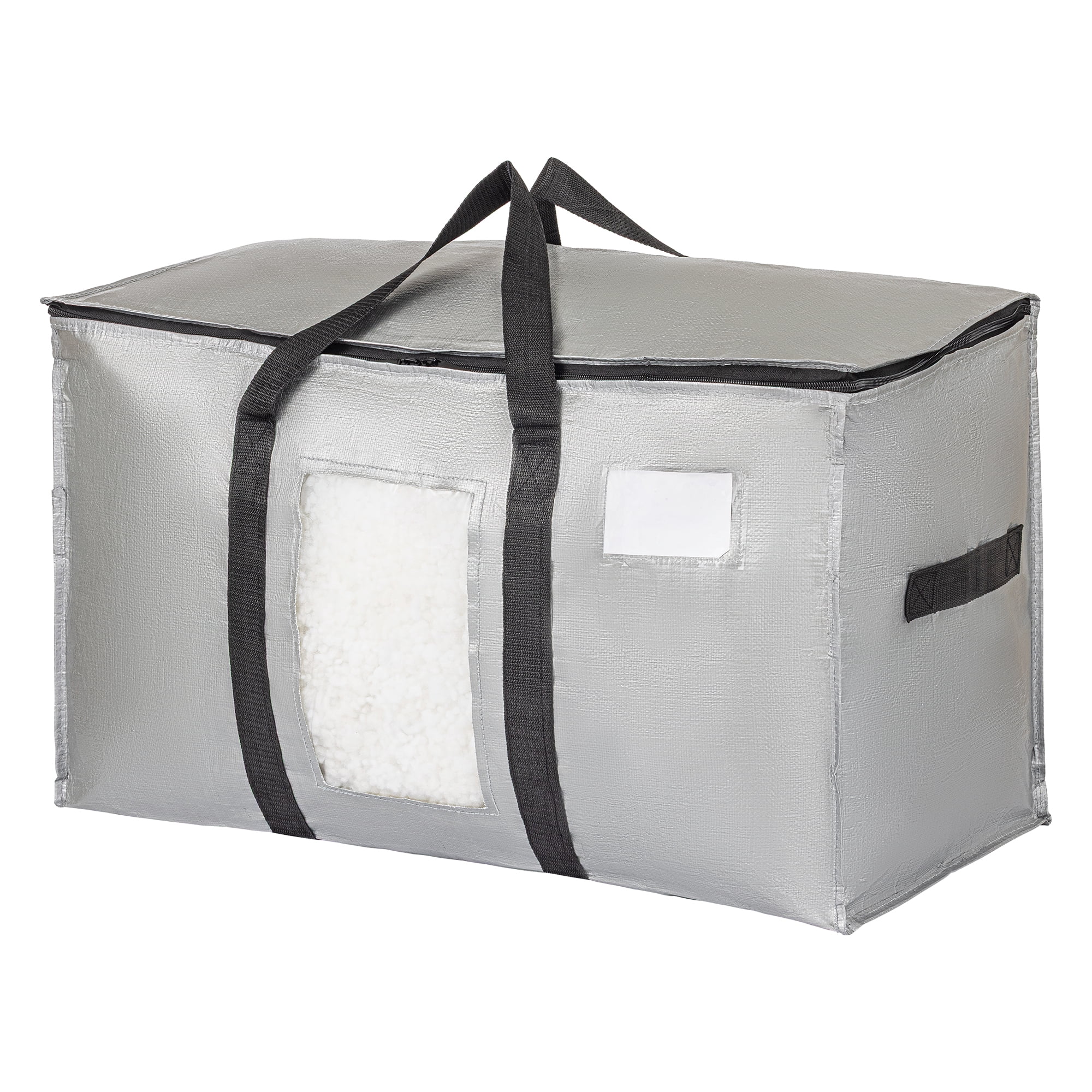 Unique Bargains Storage Bags for and Closet with Handles Light Grey 27.56"x13.78"x16.54"