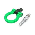 thumbnail image 1 of Unique Bargains Green Racing Screw On Tow Towing Hook Trailer Ring for BMW E Series, 1 of 4