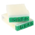 thumbnail image 1 of Unique Bargains Green Rubber Head 10 Digit Arabic Numerals Combination Block Stamp, 1 of 1