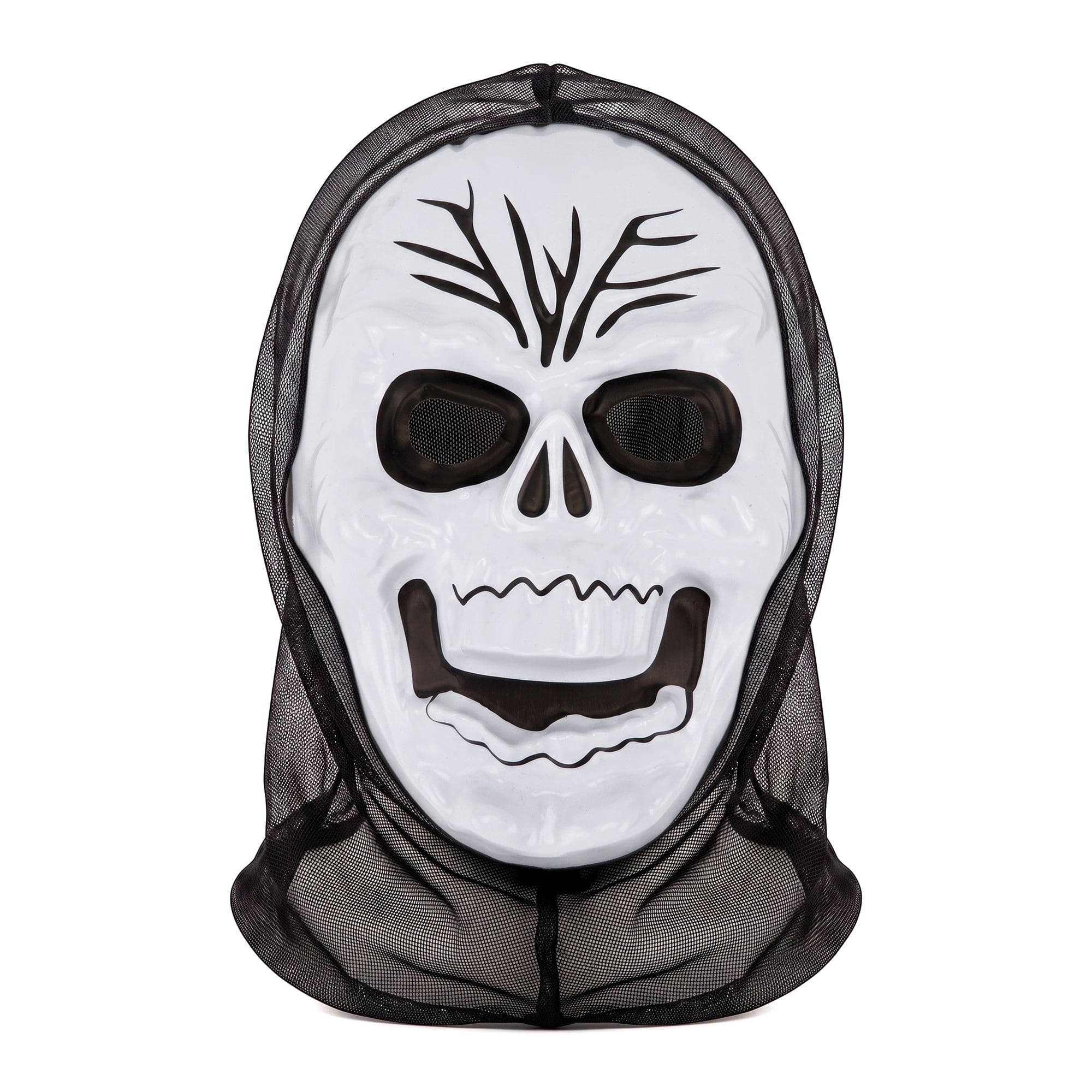 Unique Bargains Grim Masquerade Skull Mask for Halloween Party Skeleton Ghost 12.6" x 8.7"