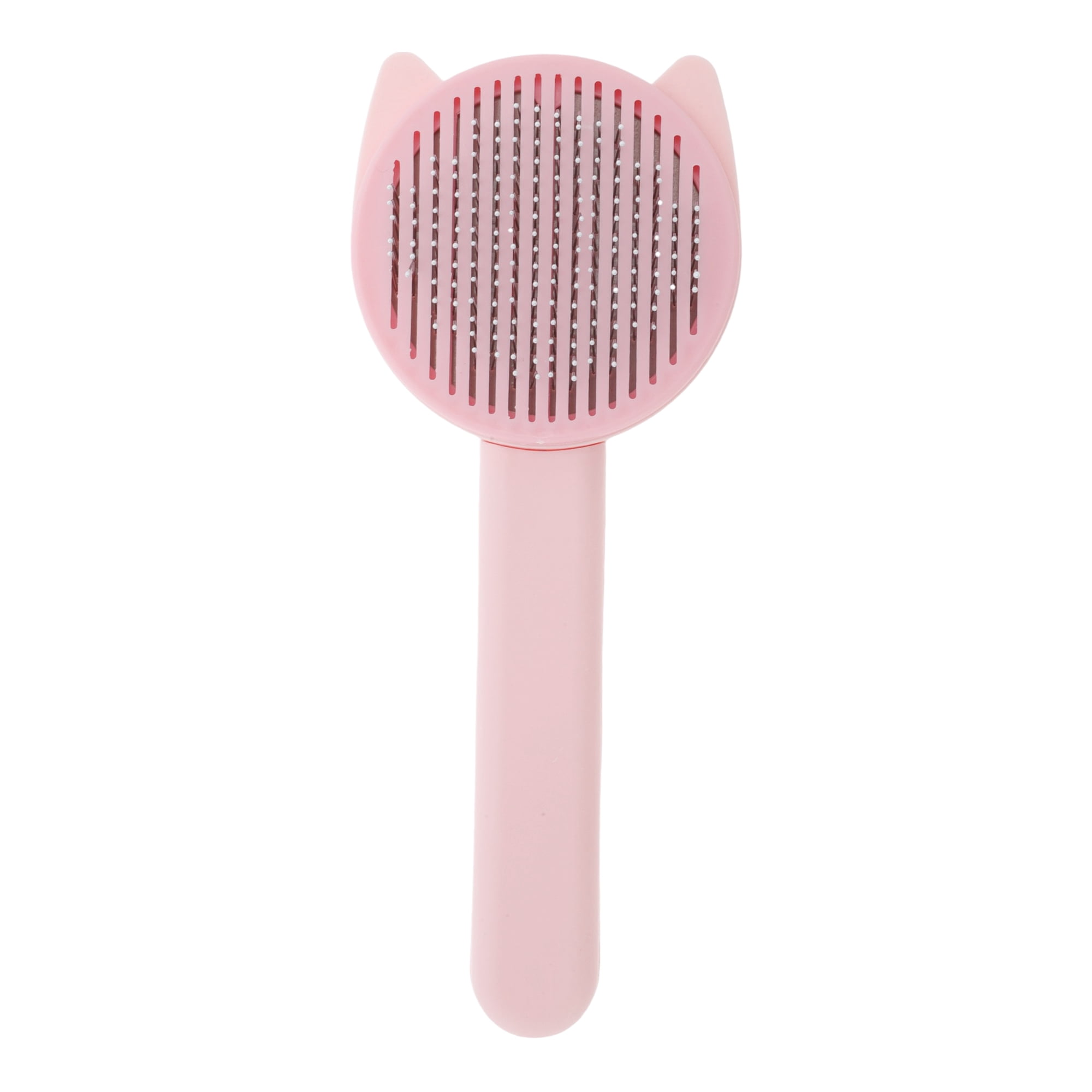 Unique Bargains Grooming Pet Brush for Cats and Dogs 1Pc Light Pink
