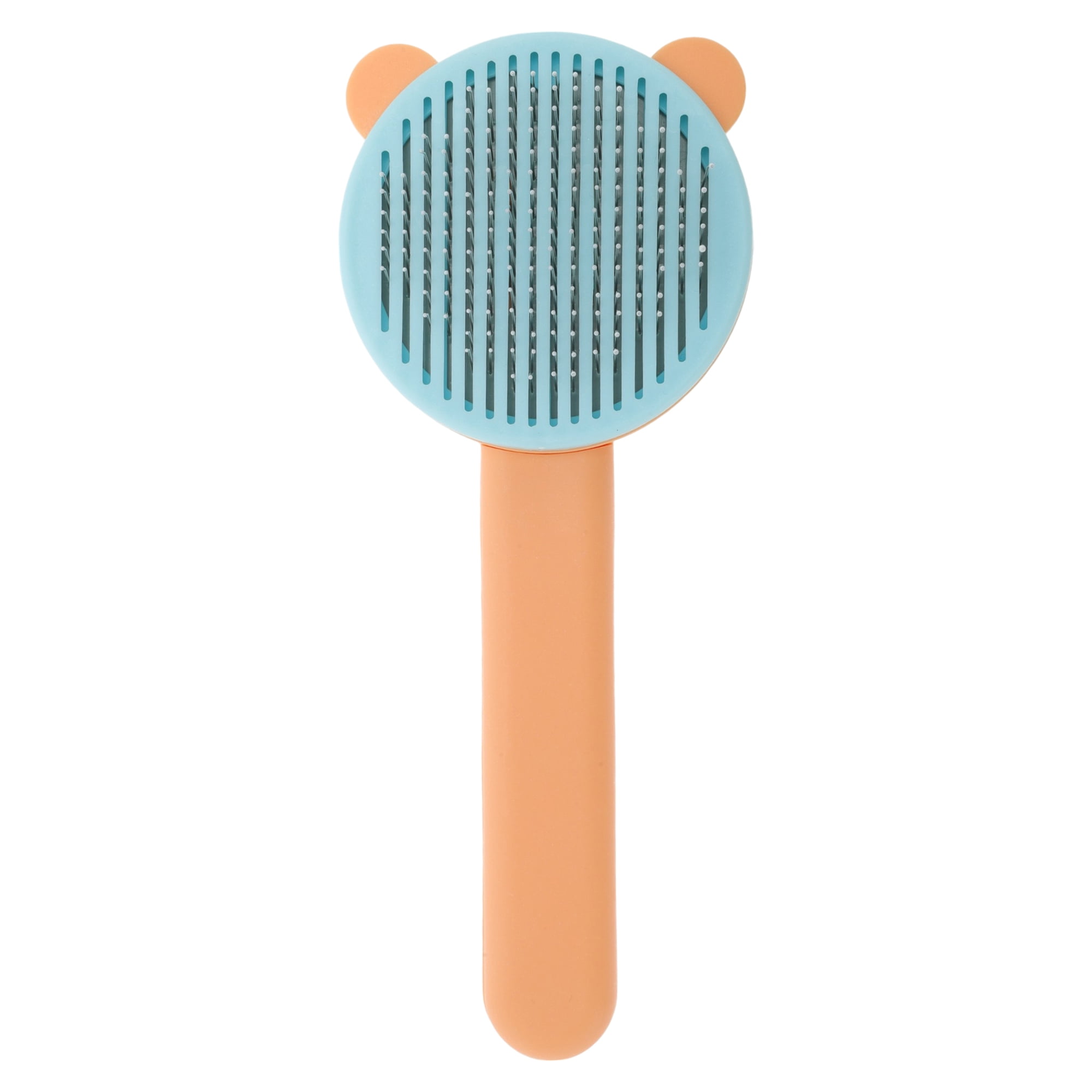 Unique Bargains Grooming Pet Brush for Cats and Dogs 1Pc Orange 7.68 in