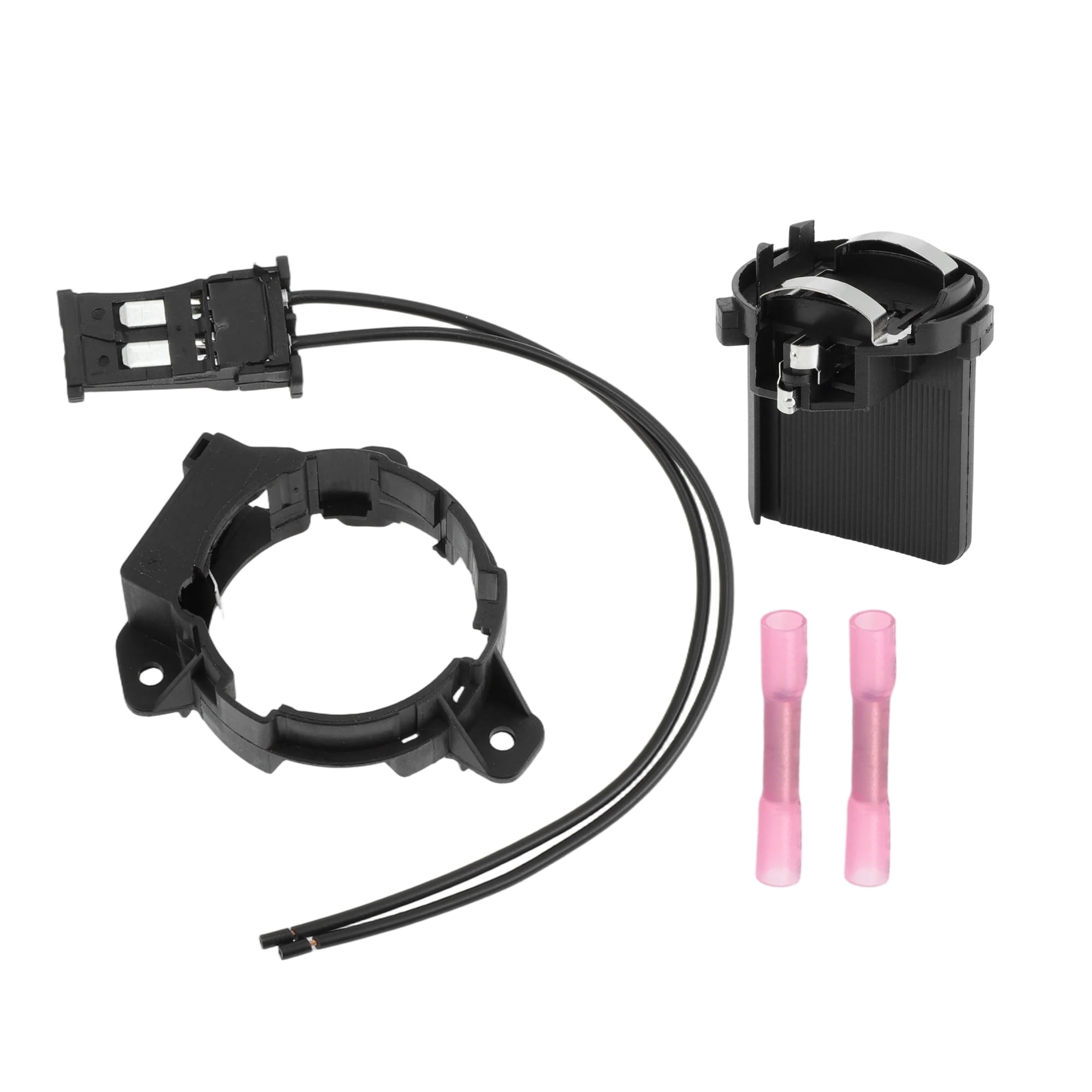 Unique Bargains H7 Headlight Bulb Socket Adapter Wiring Kit for Volkswagen Golf GTI