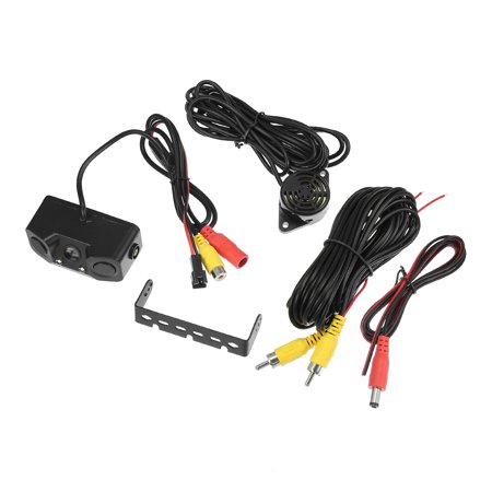 Unique Bargains HD Backup Camera for Trucks Backup Camera for Car LED 170 Degree Wide View Angle Rear View Camera