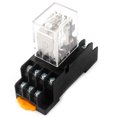 thumbnail image 1 of Unique Bargains HH54P  24V Coil 14P 3PDT General Purpose Power Relay + Base Socket, 1 of 3