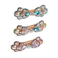 thumbnail image 1 of Unique Bargains Hair Barrettes Accessories for Women Hair Clips Sparkly Glitter Hairpin 3 Pcs Purple Blue Multicolor, 1 of 7