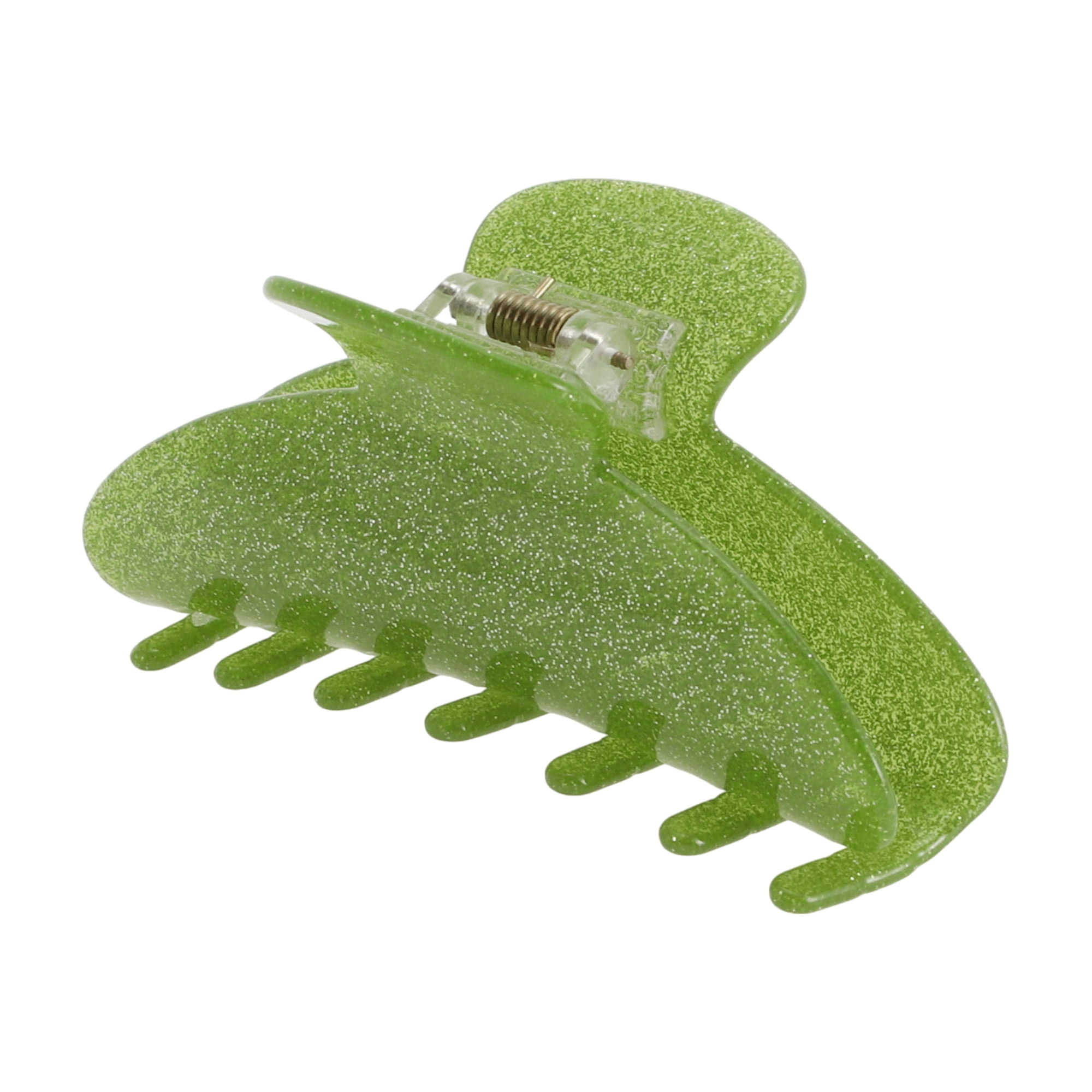 Unique Bargains Hair Claw Clips for Thick Hair, Tortoise Hair Clips for Women, Green