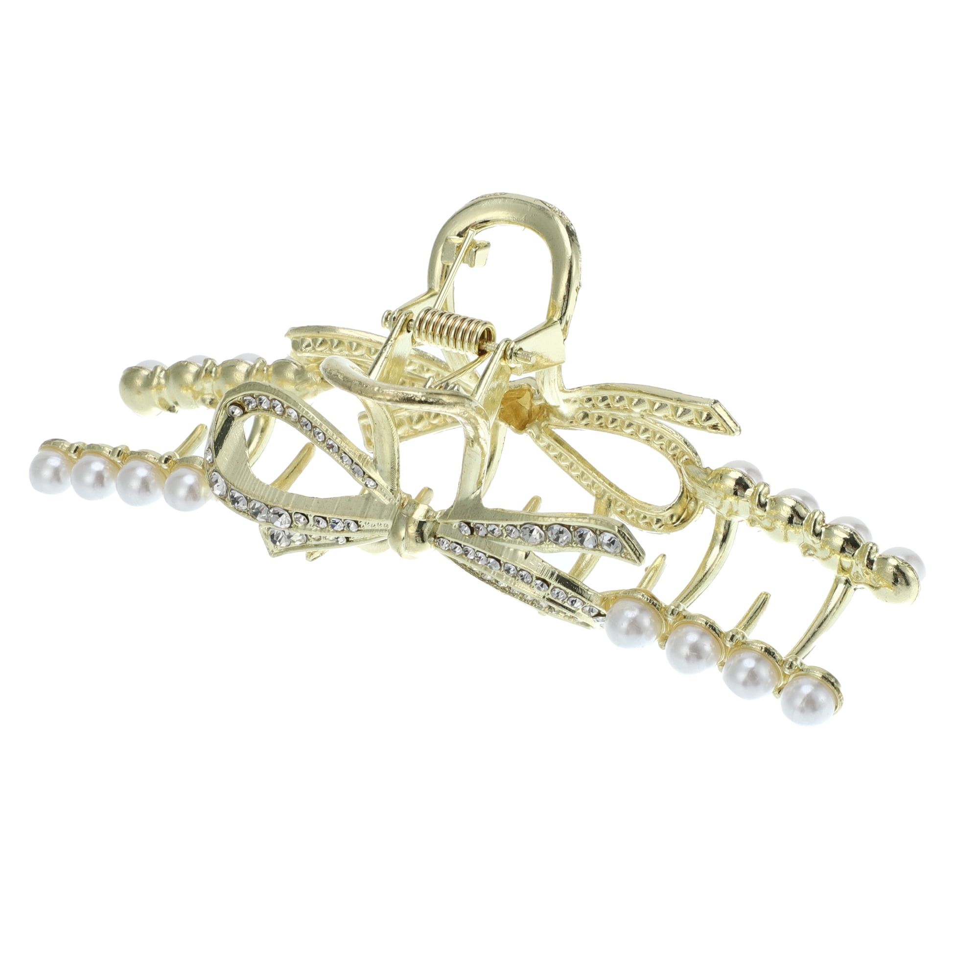 Elegant Gold and Pearl Chain HAIR CLIP Sf5bc2c0d92604556a9d2d60917876  main image 3