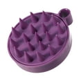thumbnail image 1 of Unique Bargains Scalp Massager Hair Care Scalp Massager Shampoo Brush 3.62"x3.07"x1.38" Massager Tools Purple, 1 of 6