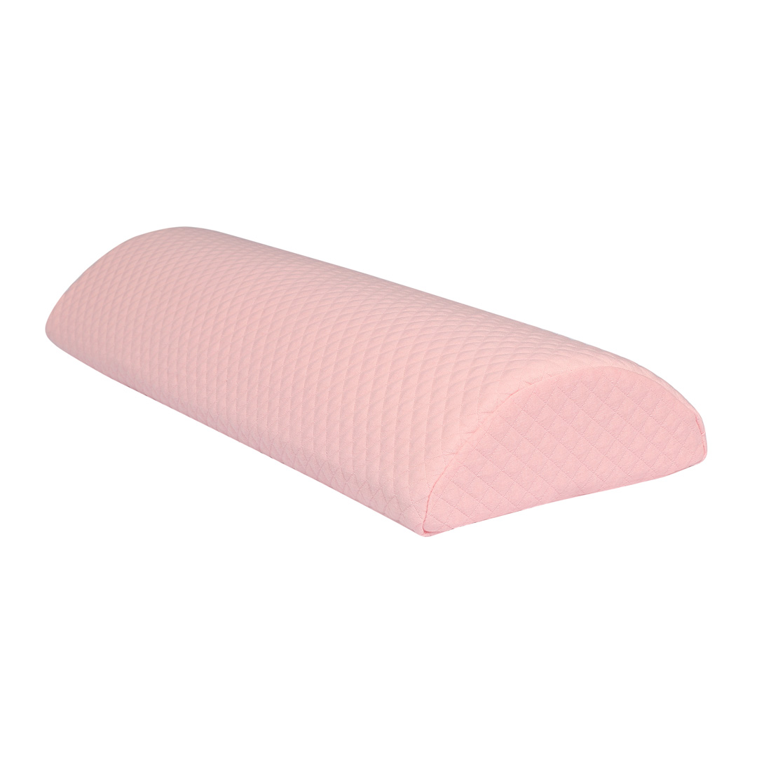 Unique Bargains Half Moon Memory Foam Pillow Cushion Pink L