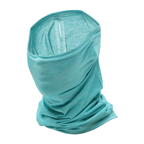 Unique Bargains Half Pack UV Face Shield Polyester Multipurpose Neck Gaiter Mask Sun Protection Breathable Sky Blue 1 Pcs