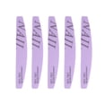thumbnail image 1 of Unique Bargains Half-moon Sponge Nail Files 5 Pcs Purple, 1 of 6