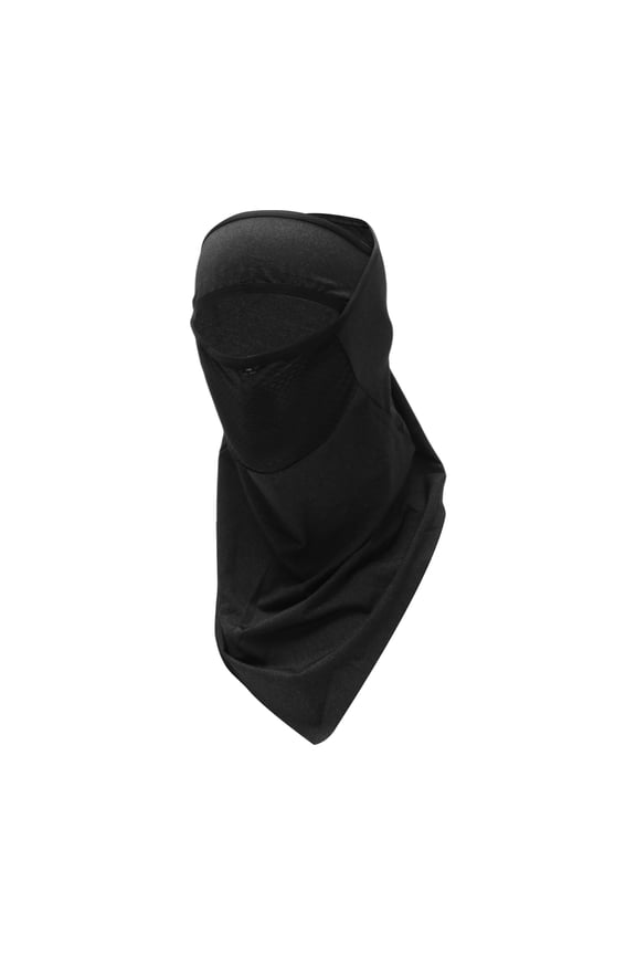 Half pack Triangle Towel UV Face Shield Polyester Filter Multipurpose Neck Gaiter Mask Sun Protection Breathable Dark Gray 1 Pcs