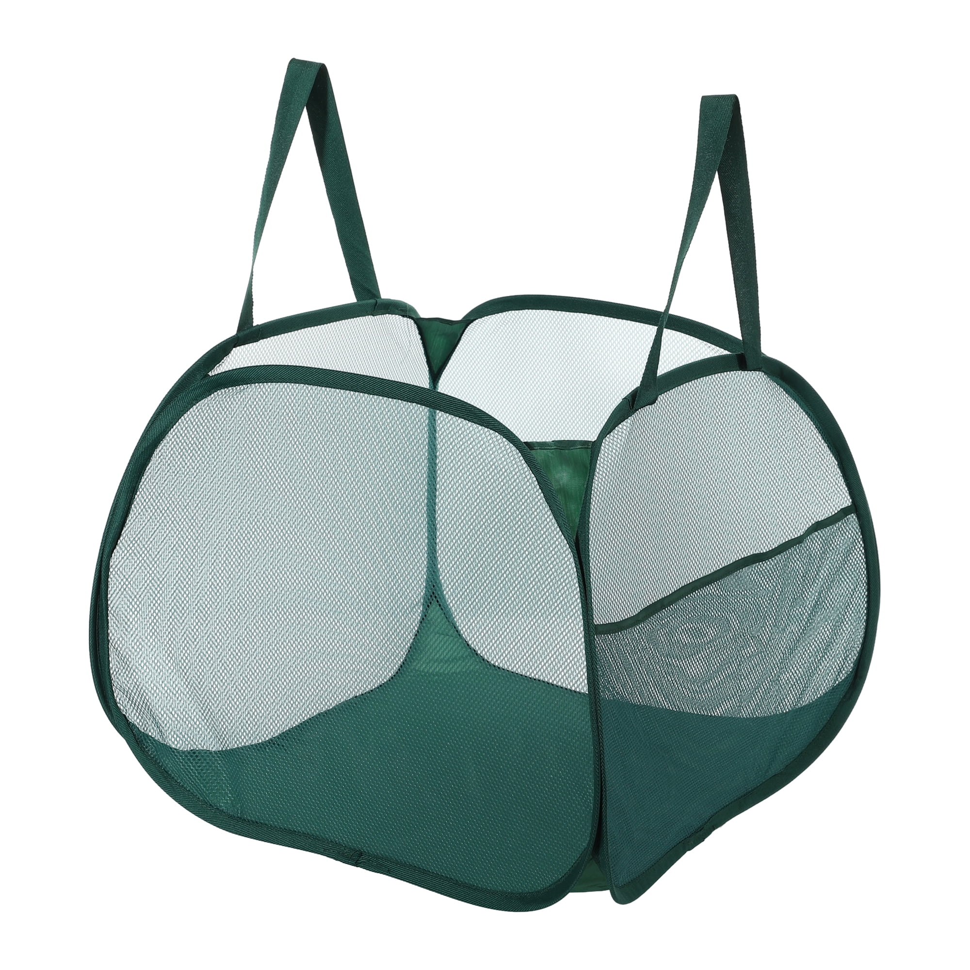 Unique Bargains Hamper Basket for Bathroom 1 Pc Green