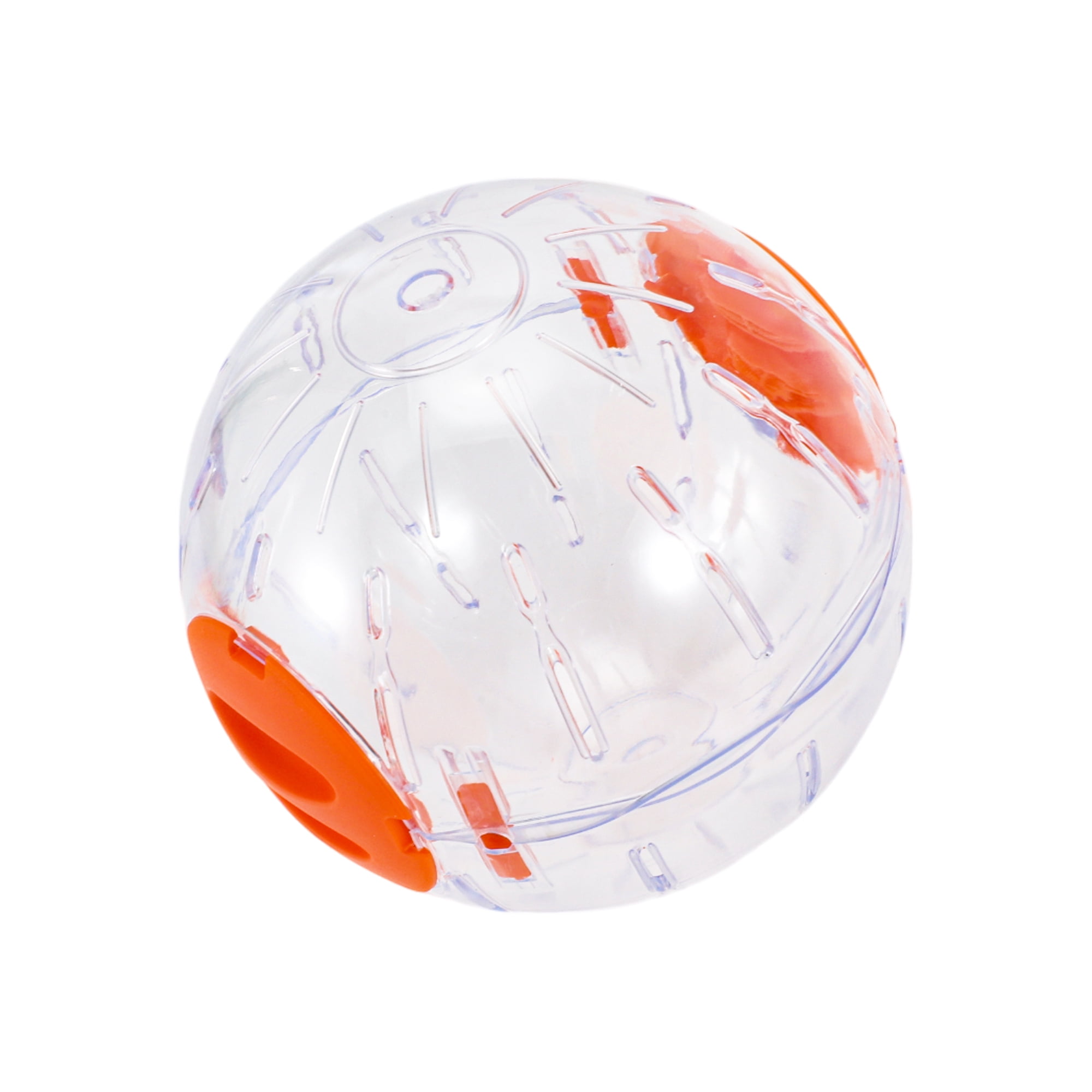 Unique Bargains Hamster Exercise Ball for Exercise Running Orange 5.51inch
