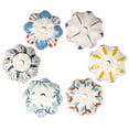thumbnail image 1 of Unique Bargains Hand Painted Ceramic Door Knobs Box Drawer Wardrobe Cupboard Pull Handles #8 6pcs, 1 of 6