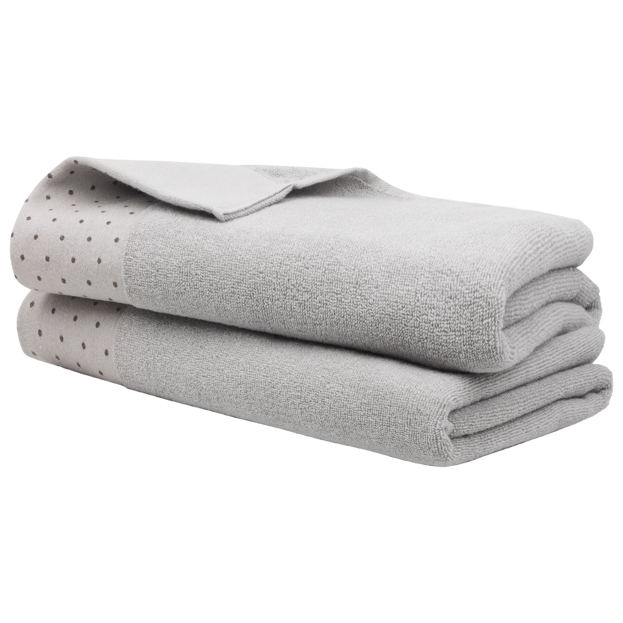 Unique Bargains Hand Towel Set 27" x 54" Soft 100% Combed Cotton 600 GSM Luxury Towels 2 Bone