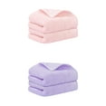 thumbnail image 1 of Unique Bargains Hand Towels Set 4 Pack Soft Comfort Towel Pink/Purple 14" x 30", 1 of 8