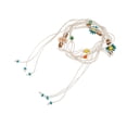 thumbnail image 1 of Unique Bargains Hand-woven Handmade Cord Belt 1 Pc Beige, Colorful, 1 of 6