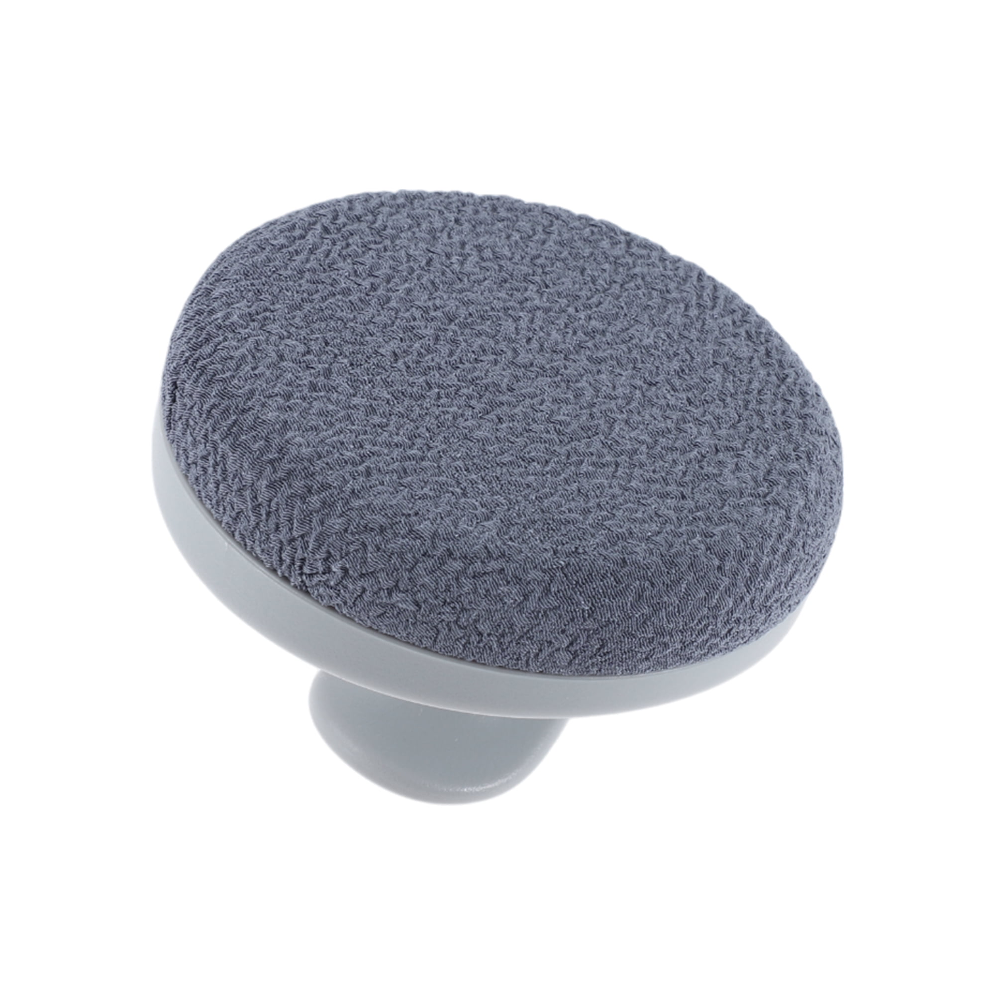 Unique Bargains Handle Bath Brush Body Scrubber for Bathroom 3.54"x2.75" 1 Set Gray