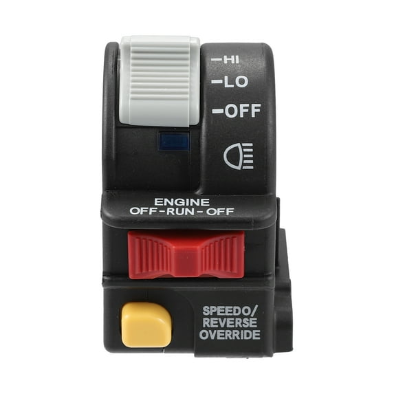 Unique Bargains Handlebar Light Switch Beam Light Kill Stop Switch for Polaris Sportsman 400 4x4 ABS 4010591 Black