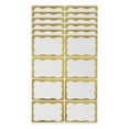 thumbnail image 1 of Unique Bargains Handwritable Gift Stickers 3"x2" 6PCS Foil Gold Tone, 1 of 5