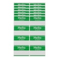 thumbnail image 1 of Unique Bargains Handwritten Name Gift Stickers 3.5"x2.25" 6 Pcs Green, 1 of 5