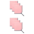thumbnail image 1 of Unique Bargains Hanging Microfiber Reusable Dish Cloths 6 Pack Pink 10" x 10", 1 of 8