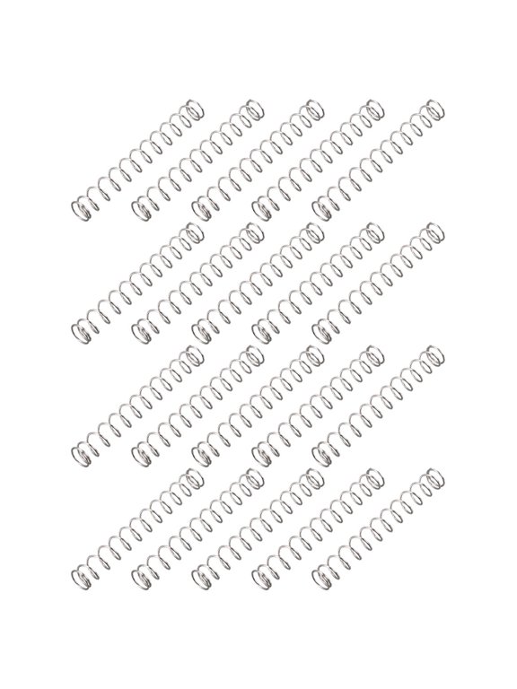 Hardware 0.22" OD x 0.02" Wire Dia x 1.6" Long Compression Spring 20Pcs