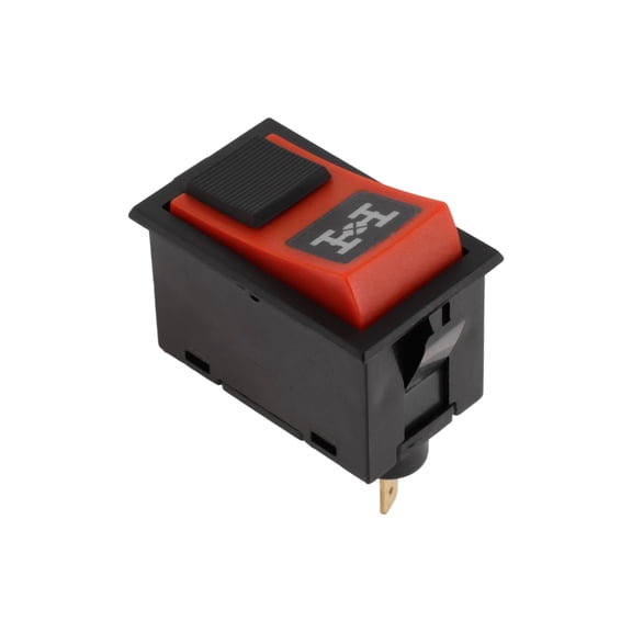 Unique Bargains Hazard Warning Flasher Switch for VOLVO F7/F10/F12/F16/N10/N12 Emergency Signal Light Switch Button No.1578732